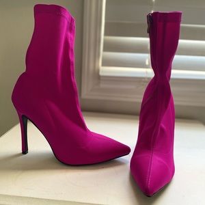 Pink heels